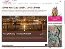 Tablet Screenshot of portlandloftscondos.com